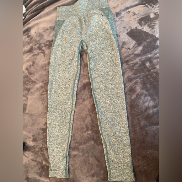Gymshark Seamless Leggings - Green✨💚 - Picture 1 of 2
